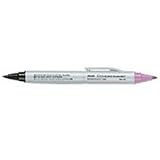 Itoya DH-40 Doubleheader Permanent Ink Marker Pen, Black Ink One End, Purple Ink the Other, Bullet-tips