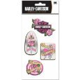 Jolee's Harley Davidson Pink Metal Stickers - Dagger