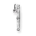 Sterling Silver Antique Flute Charm
