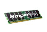 SimpleTech STM3302/1GB 1GB PC2100 Non-ECC DDR 184pin DIMM