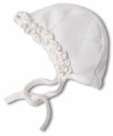 Sckoon Organic Cotton Frilled Baby Cap (Size=one_size)