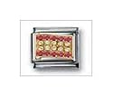 Spain Flag Mix Classic CZ, Italian Charm by Nomination Charms