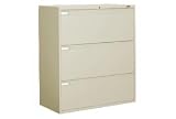 36W 3 Drawer Binder Lateral File - Putty