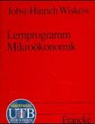 Lernprogramm Mikroökonomik. CD- ROM für Windows 3.11/95