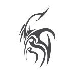 PRIMITIVE TRIBAL Temporary Tattoo 2x2
