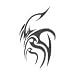 PRIMITIVE TRIBAL Temporary Tattoo 2x2