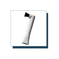 2 Rotadent (Rota-dent) Brush Heads - Flat Hollow Cup NEW
