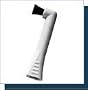 2 Rotadent (Rota-dent) Brush Heads - Flat Hollow Cup NEW