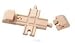 Wooden Cross and Buffer Set Fits Thomas Train Track