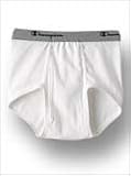 Boys Champion 3 Pair Cotton Briefs Underwear White