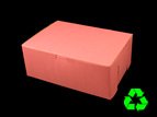 10 x 7 x 4 Six Counts Pink Mini Size Cupcake Box