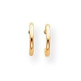 Sardelli - 14kt Gold Half Hoop Baby Earrings