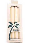 Candle, 9 Inch Palm Taper, Cream (4 pack)
