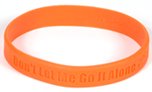 Josh Groban Foundation Dont Let Me Go It Alone Wristband 7"