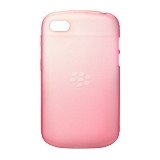 BlackBerry ACC-50724-303 Ballet Soft Shell Cover for Rim BlackBerry Q10- Retail Packaging - Pink
