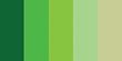Quilling Paper 1/8" 100/pkg-green (5 Colors)