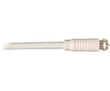 205410WH 3' FF White Coaxial RG6 UL Cable