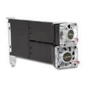 Ultra PC Vent II with 2 LED 45mm Fans PCI System Exhaust - Black