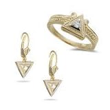 1 5 Ct Diamonds Jewelry Set in 14K Yellow Gold