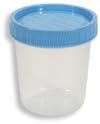 Specimen Collection Cup with Screw Cap, Non Sterile - 20 Cups / case