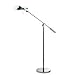 Sonneman 3047.13 E-Dome Floor Lamp - Satin Nickel