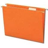 110ZJ8GC PL. SL160  Smead Manufacturing Company, letter size hanging folders recycled Orange w / color matched 1 / 5 here