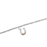 110aNDX5lfL. SL160  Gordons Jewelers Black Hills Gold Horseshoe Anklet in Sterling Silver   10.0in