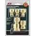 ACE TRADING-COIL HOSE 99990 "ACE" 5-PIECE BRASS QUICK CONNECT SET