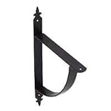 Shelving Hardware: Shelf Bracket, 7" x 11" Black