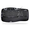 Cordless Desktop Wave Keyboard & Mouse Combo