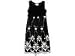 Us Angels Velvet And Embroidered Sheath (Little Kids/Big Kids) | Girl's Dress Black/W...