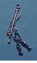 Fishing Pole with Fish Charm