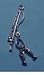 Fishing Pole with Fish Charm