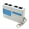 www.allcomputerdeals.com: Multi-functional Network Cable Tester for RJ45, RJ11 - multiple colors Networking Hardware