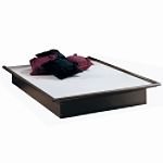 South Shore Industries Contemporary Chocolate Collection Platform Bed with 2 Drawers