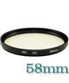 58mm MC-UV Filter (Multi-Coated) for Canon camera