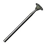 Foredom Silicon Carbide Point, Wheel, 100 Grit, 1/2inOD, 1/8in Shank, Green (Pack of 1)