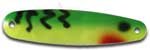 Warrior Lures Fire Tiger 2 1/4" Little Warrior fishing trolling spoon for salmon & walleye