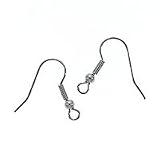 Surgical Steel Earring Hooks Hypo-Allergenic (X100)