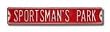 Authentic Street Signs Sportsman's Park