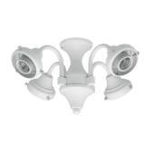 Hunter 28125 Four-Light Fitter White
