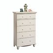 5-Drawer Chest - Antiqued White (Antiqued White) (31" W x 17.5" D x 49.75" H)