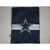 DALLAS COWBOYS Nylon Drawstring SACK / BACK PACK (14 inches by 18 inches)