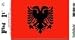 Vinyl Decal- Albania State Flag