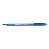 Erasermate Ballpoint Pen,Stick,Med Pt, 1.0mm,Blue Ink/Blue Barrel PAP39101