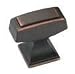 Amerock BP53029-ORB 1-1/4-by-13/16-Inch Mulholland Knob, Oil Rubbed Bronze