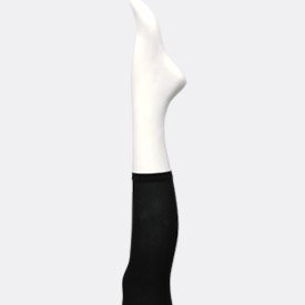 産前マタニティレギンス50デニール 7分丈 M-L ブラック 6830048