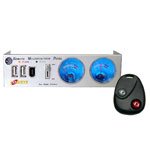 LOGISYS FP800SL (SILVER) 5.25 REMOTE CONTROL MULTI-FUNCTION PANEL