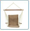 Bliss Hammocks Platinum Tex Hammock Chair - Mahogany