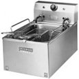 Cecilware EL120 Countertop Dual Fryer Electric - 30 lb